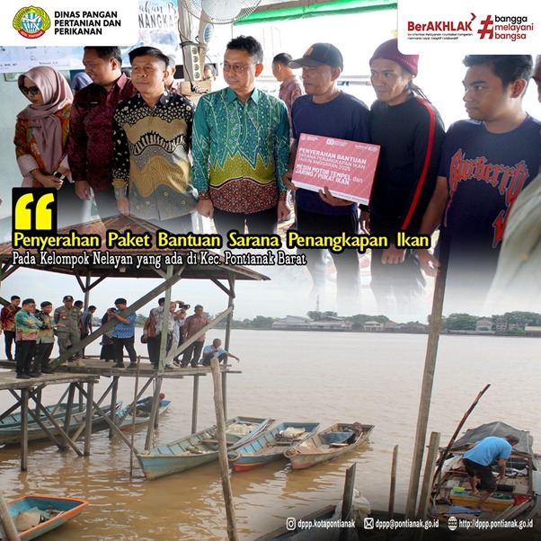 Penyerahan Paket Bantuan Sarana Penangkapan Ikan