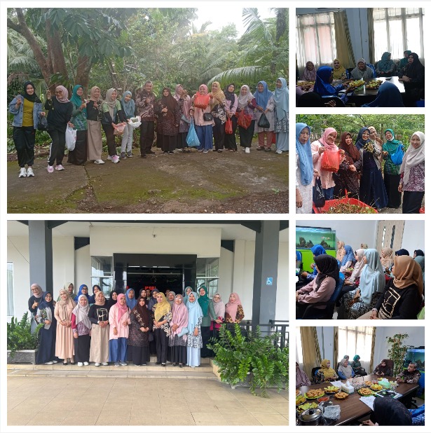 PERKUAT SILAHTURAHMI DAN SINERGI  DHARMA WANITA PERSATUAN  DINAS PANGAN PERTANIAN DAN PERIKANAN KOTA PONTIANAK  MENGGELAR PERTEMUAN PERDANA