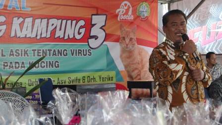 PERAN SERTA DINAS PANGAN PERTANIAN DAN PERIKANAN KOTA PONTIANAK DALAM ACARA FESTIVAL KUCING KAMPUNG 3 PONTIANAK