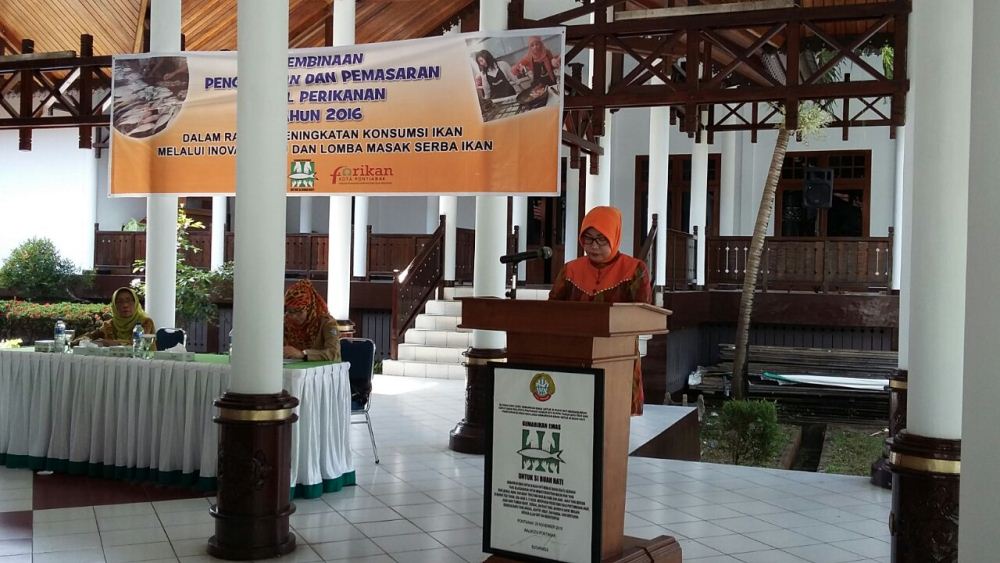 KEGIATAN PEMBINAAN PENGOLAHAN DAN PEMASARAN HASIL PERIKANAN TA. 2016