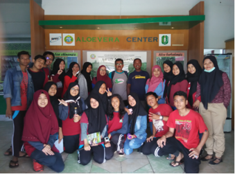 KUNJUNGAN ROMBONGAN SISWA-SISWI SMA ISLAM HARUNIYAH PONTIANAK & SMA NEGERI 4 PONTIANAK