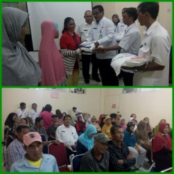 DINAS PANGAN PERTANIAN DAN PERIKANAN KOTA PONTIANAK MENYERAHKAN BANTUAN CADANGAN PANGAN PEMERINTAH KOTA PONTIANAK KEPADA GELANDANGAN DAN PENGEMIS