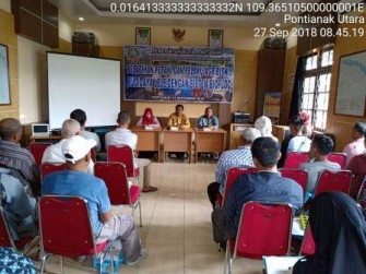 PELATIHAN BUDIDAYA LELE SISTEM BIOFLOC  UNTUK KELOMPOK PERIKANAN KOTA PONTIANAK