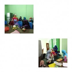 CANTIK DAN SENYUM BERSAMA IBU-IBU DHARMA WANITA DINAS PANGAN PERTANIAN DAN PERIKANAN KOTA PONTIANAK