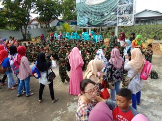 UPT AGRIBISNIS KEDATANGAN RATUSAN TAMU CILIK