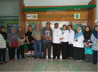 KUNJUNGAN ROMBONGAN  TAMU BRUNEI DARUSSALAM