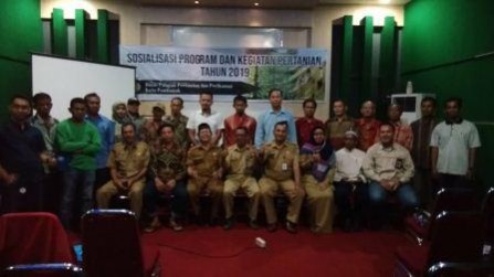 Sosialisasi Program dan Kegiatan Pertanian Dinas Pangan Pertanian dan Perikanan Kota Pontianak  Tahun 2019