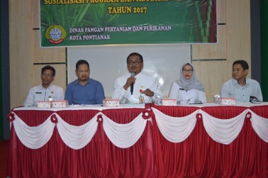 SOSIALISASI PROGRAM DAN KEGIATAN PERTANIAN TAHUN 2017