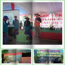 DP3 KOTA PONTIANAK IKUT MERIAHKAN HARI KRIDA PERTANIAN DAN HARI PANGAN SEDUNIA PROVINSI KALIMANTAN BARAT TAHUN 2017