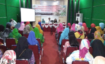 SOSIALISASI DAN PELATIHAN MENGHITUNG MENU B2SA