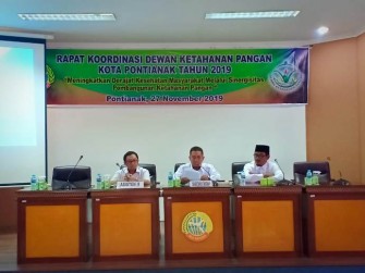 RAPAT KOORDINASI DEWAN KETAHANAN PANGAN KOTA PONTIANAK 2019 